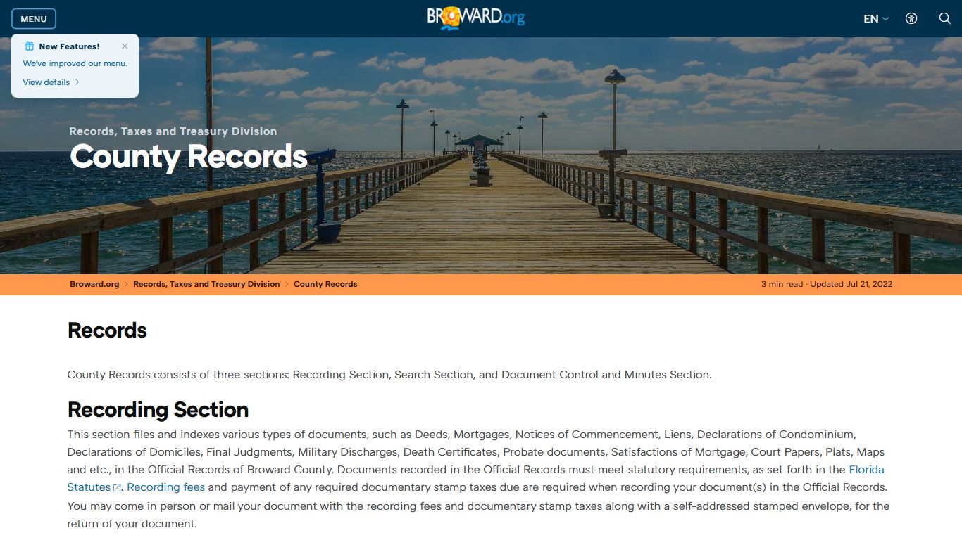 Records County Records - Broward County